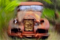 Abandoned Car Impression