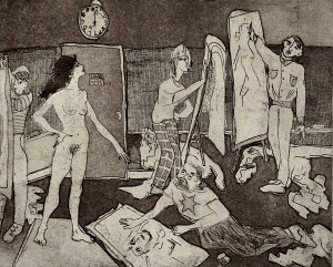Model And Artist